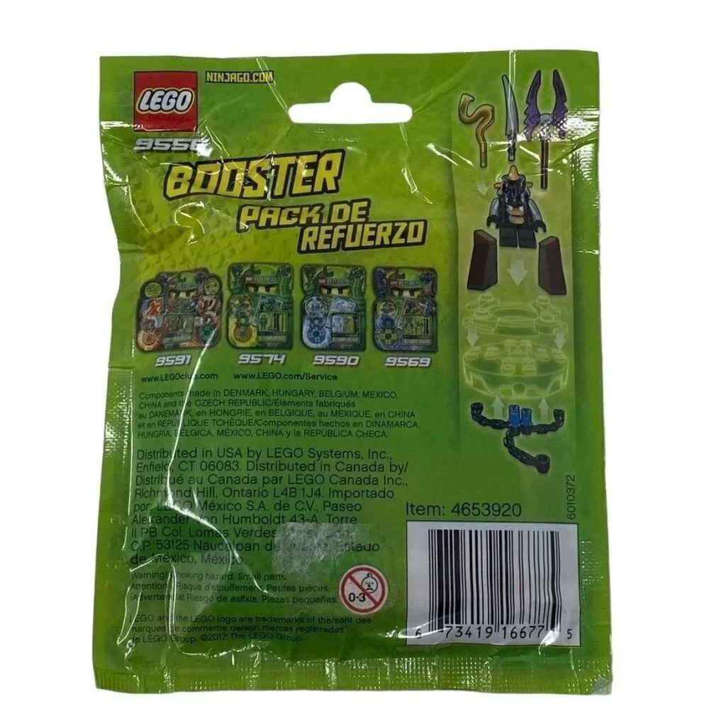 LEGO Ninjago Bytar 9556 NWT Booster Pack 25 Pcs Ages 6-14